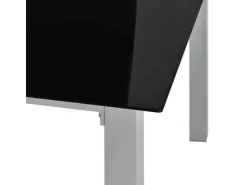 Juskys Aluminium Gartengarnitur Milano 9 Teilig mit Tisch und 8 Stühlen