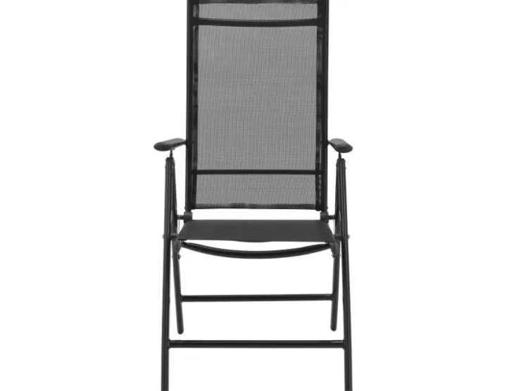 Juskys Aluminium Gartengarnitur Milano 9 Teilig mit Tisch und 8 Stühlen
