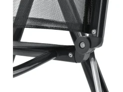 Juskys Aluminium Gartengarnitur Milano 9 Teilig mit Tisch und 8 Stühlen