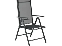Juskys Aluminium Gartengarnitur Milano 5 Teilig mit Tisch und 4 Stühlen
