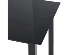 Juskys Aluminium Gartengarnitur Milano 5 Teilig mit Tisch und 4 Stühlen