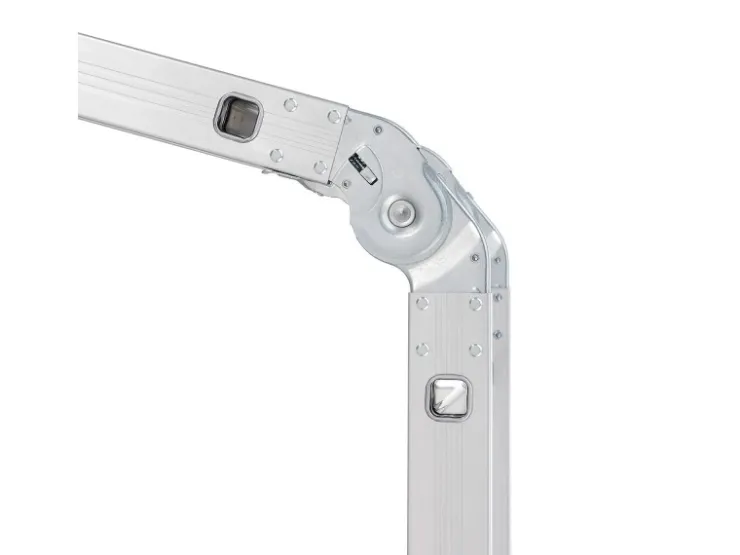Juskys Aluminium Multifunktionsleiter 4,7m Tragfähigkeit bis 150 kg