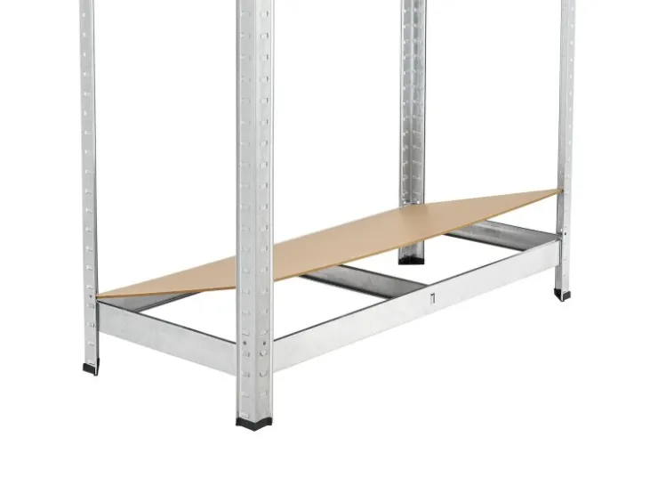 Juskys Eckregal Lagerregal Corner Basic 180 x 70 x 40 bis 70 cm* Eckregale|Kellerregale