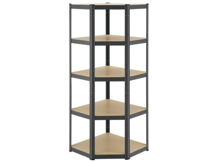 Juskys Eckregal Lagerregal Corner Basic 180 x 70 x 40 cm in