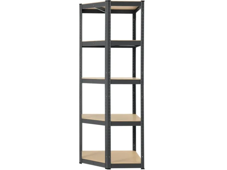 Juskys Eckregal Lagerregal Corner Basic 180 x 70 x 40 cm in