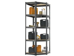 Juskys 3er Regalsystem 1 Corner und 2 Basic Insgesamt 15 Böden mit 2625 kg Tragkraft* Regalsysteme