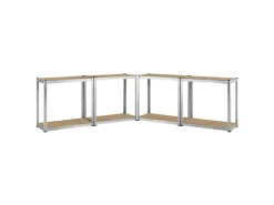 Juskys 2er Set Lagerregal Easy 160 x 80 x 40 cm