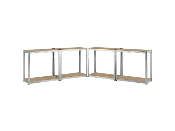 Juskys 2er Set Lagerregal Easy 160 x 80 x 40 cm