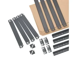 Juskys 2er Set Lagerregal Easy 160 x 80 x 40 cm* Metallregale|Kellerregale