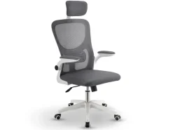 Juskys Ergonomischer Bürostuhl Baltimore Grau* Stühle