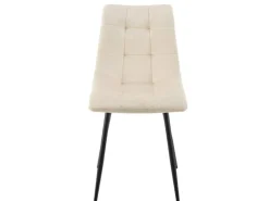 Juskys Esszimmerstuhl Blanca 6er Set mit Samt