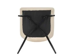Juskys Esszimmerstuhl Blanca 6er Set mit Samt