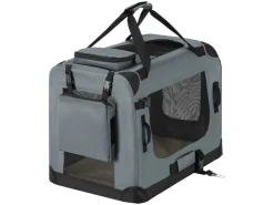 Juskys Faltbare Hundetransportbox Lassie L* Hundebedarf