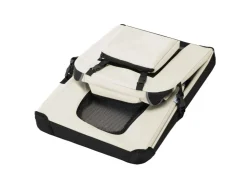 Juskys Faltbare Hundetransportbox Lassie M* Hundebedarf