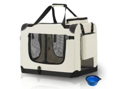 Juskys Faltbare Hundetransportbox Lassie XL