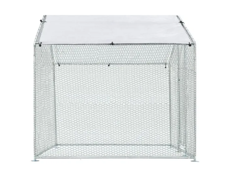 Juskys Freilaufgehege HLS25T 2x2x2m* Kleintierbedarf