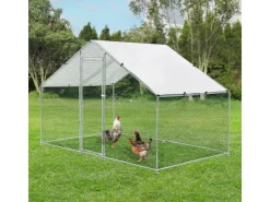 Juskys Freilaufgehege HLS25T 3x2x2m* Kleintierbedarf