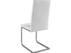 Juskys Freischwinger Stuhl Vegas 2er Set aus Kunstleder