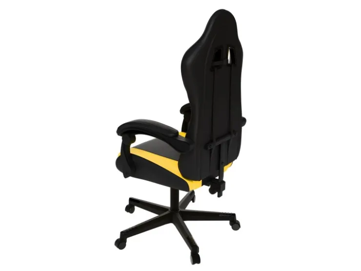 Juskys Gamingstuhl HyperSeat Schwarz/Gelb* Stühle