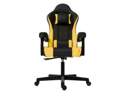 Juskys Gamingstuhl HyperSeat Schwarz/Gelb* Stühle