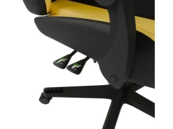 Juskys Gamingstuhl HyperSeat Schwarz/Gelb* Stühle