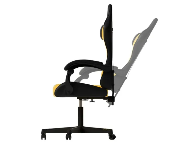 Juskys Gamingstuhl HyperSeat Schwarz/Gelb* Stühle