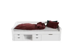 Juskys Kinder Funktionsbett Nalu 90x200 cm* Betten