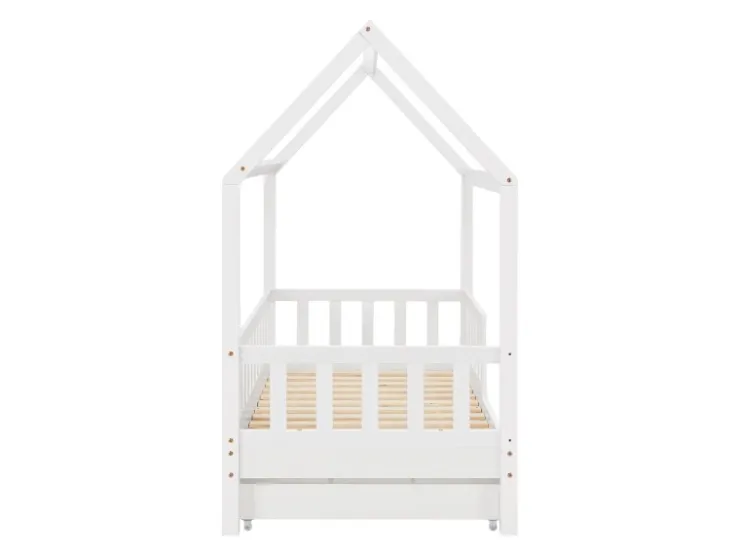 Juskys Kinderbett Marli 80 x 160 cm mit Bettkasten* Betten