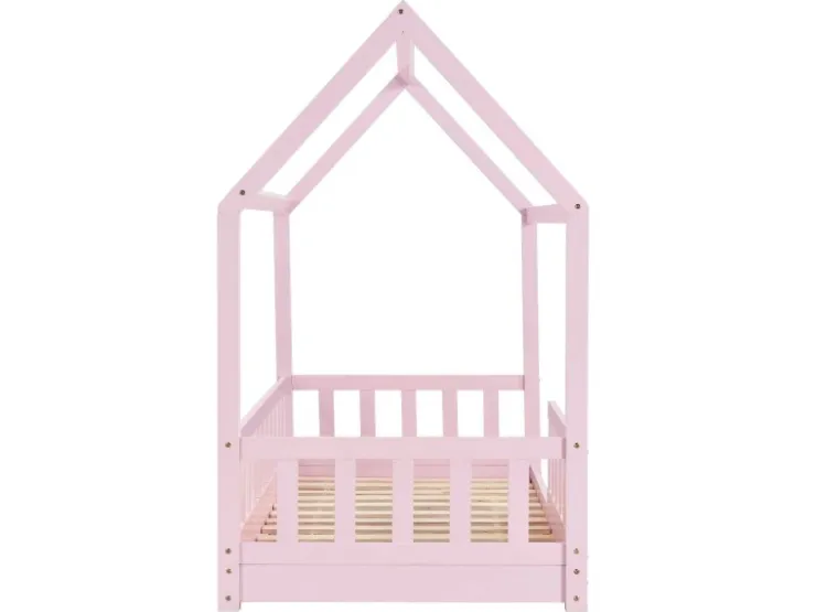 Juskys Kinderbett Marli 80 x 160 cm mit Matratze