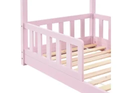 Juskys Kinderbett Marli 80 x 160 cm mit Matratze