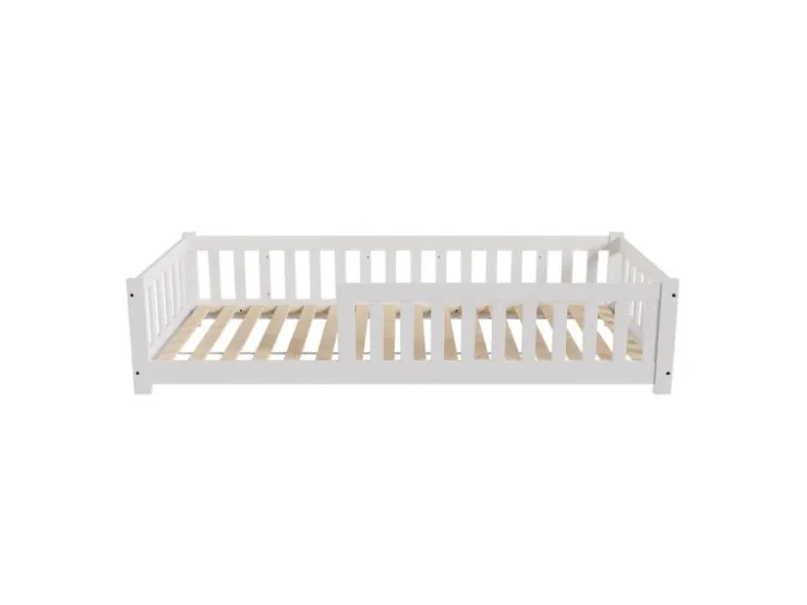 Juskys Kinderbett Naya 90 x 200 cm Weiß* Betten