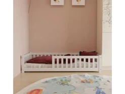 Juskys Kinderbett Naya 90 x 200 cm Weiß* Betten