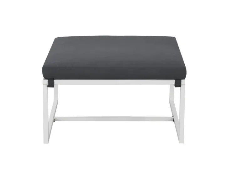Juskys Sofa Set Gartenmöbel Bari mit Bezügen in Dunkelgrau* Sofas