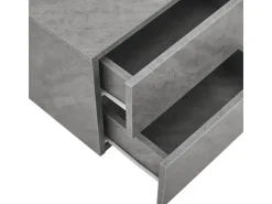 Juskys Wandschrank Nachttisch 40x29x30 cm mit 2 Schubladen optik* Schweberegale