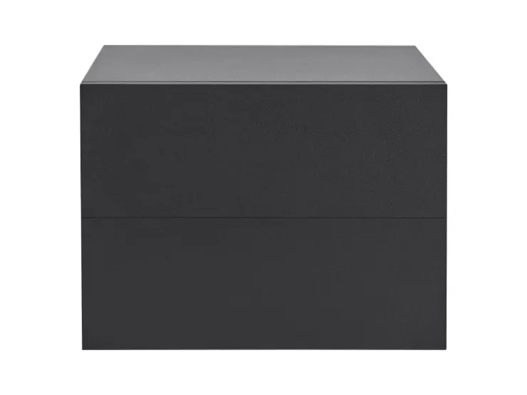 Juskys Wandschrank Nachttisch 40x29x30 cm mit 2 Schubladen* Schweberegale