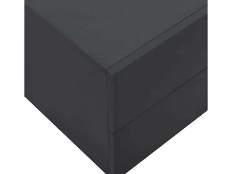 Juskys Wandschrank Nachttisch 40x29x30 cm mit 2 Schubladen* Schweberegale