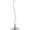 Just Light. LED Tischleuchte Wave Stahl H: 30 cm