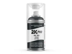2K PRO Spraydose 250ml RAL7021 Chassisgrau Glanz* Sprühlacke