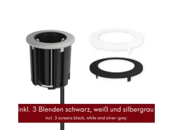 kalb Einbausteckdose 230VAC Tischsteckdose 54mm Rund Für Montage In Und An Möbeln mit EU-Stecker* Sideboards