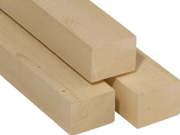 Kantholz Fichte/Tanne sägerau 98 mm x 78 mm x 2000 mm* Hocker