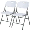 Karat Klappstuhl Okinawa Gartenstuhl für Garten Terrasse Balkon Robust 2er-Set