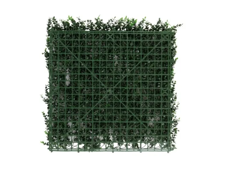 Karat Pflanzenwand Buxus Kunstpflanze zur Dekoration 50 x 50 cm