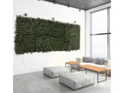 Karat Pflanzenwand Eucalyptus Kunstpflanze zur Dekoration 50 x 50 cm* Kunstpflanzen