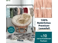 Karat Schaffell Audrey Natürliches Premium Lammfell Individuell Einsetzbar