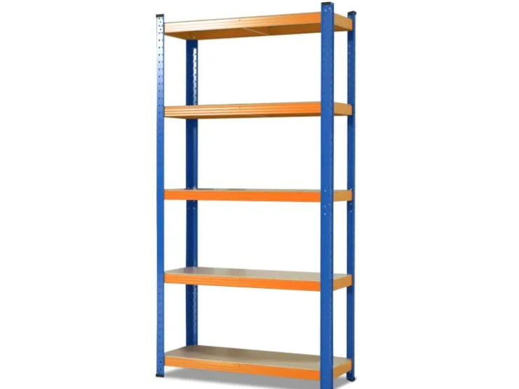 Karat Schwerlastregal Blau-Orange Traglast bis 875 kg 220 x 90 x 60 cm