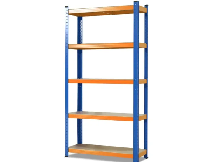 Karat Schwerlastregal Blau-Orange Traglast bis 875 kg 180 x 90 x 60 cm