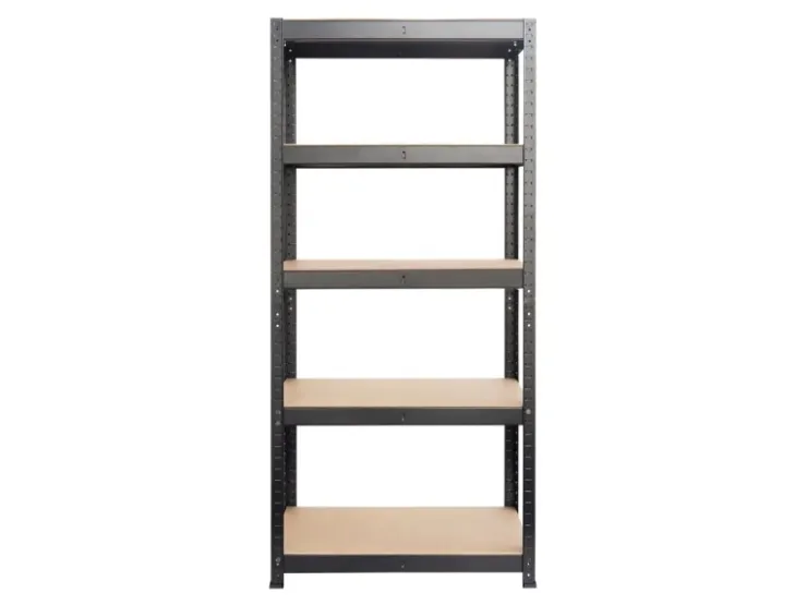 Karat Schwerlastregal Maximale Stabilität Traglast 875 kg Schwarz 150 x 75 x 30 cm* Metallregale|Kellerregale