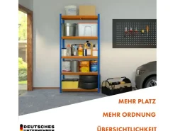 Karat Schwerlastregal Rhino bis 1050 kg Pulverbeschichtet 180 x 90 x 60 cm