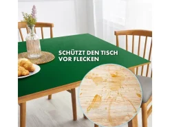 Karat Tischfolie Empire mit Abgeschrägter Kante Grün 80 x 45 cm* Tischdecken