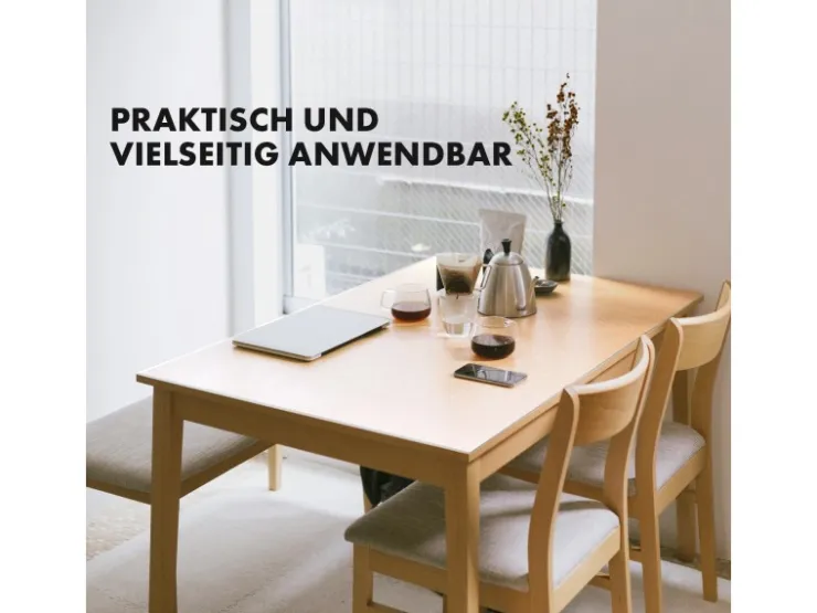 Karat Tischfolie Empire mit Abgeschrägter Kante Transparent 65 x 105 cm* Tischdecken